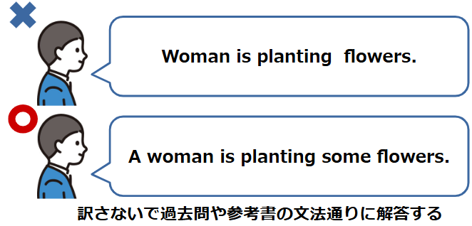 略さずに話すことに慣れる